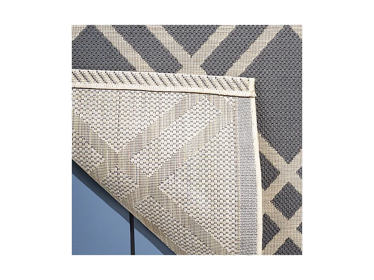 Tapis Gris/Neutre 79 X 152 cm - Thalia