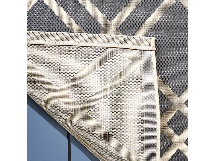 Tapis Gris/Neutre 79 X 152 cm - Thalia