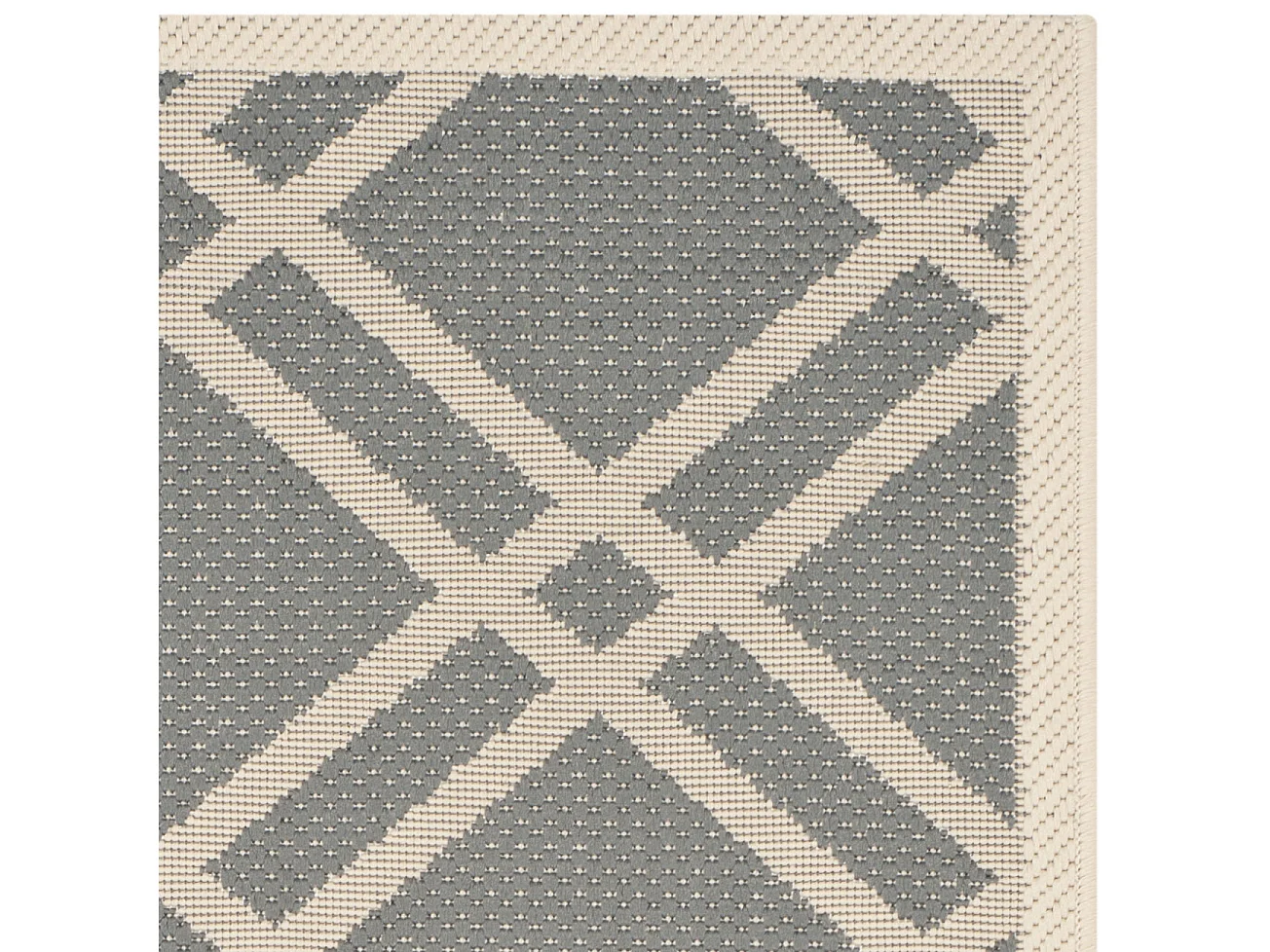 Tapis Gris/Neutre 79 X 152 cm - Thalia