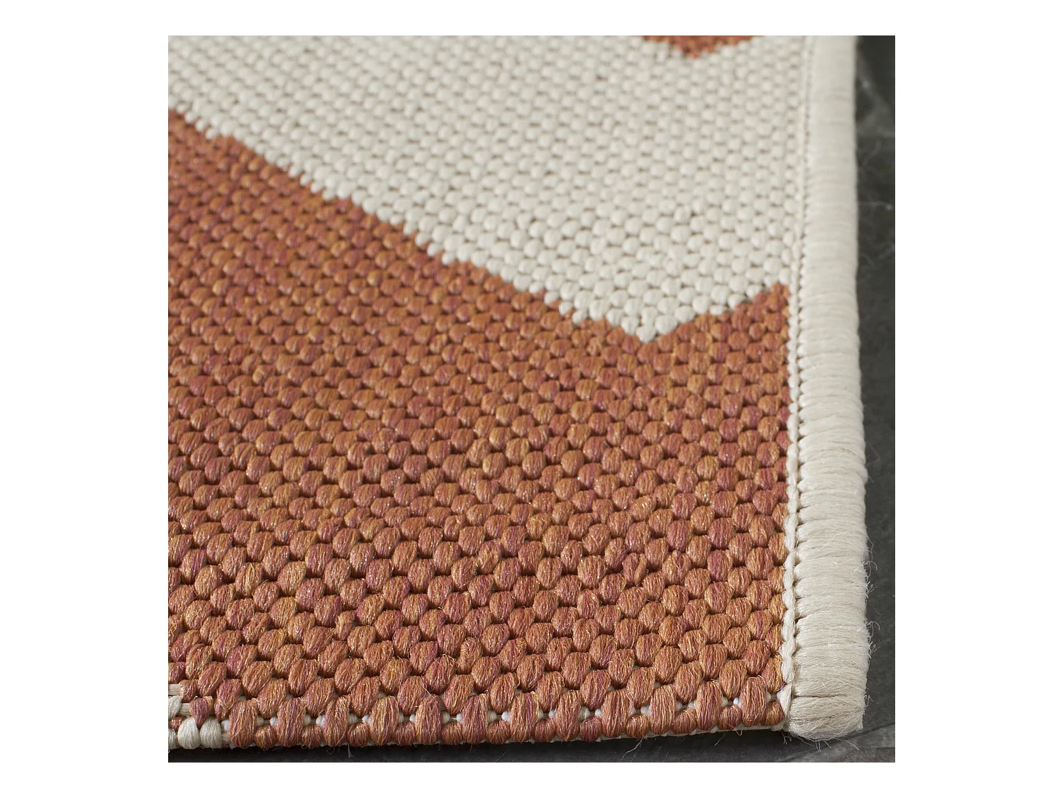 Tapis Orange/Neutre 201 X 290 cm - Chelsea