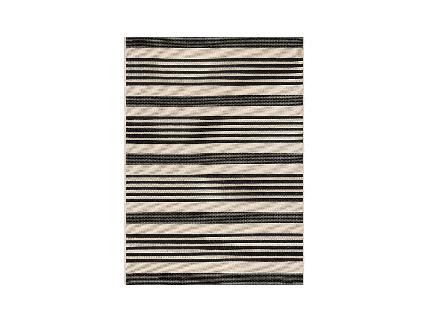 Tapis Noir/Neutre 201 X 290 cm - Gemma