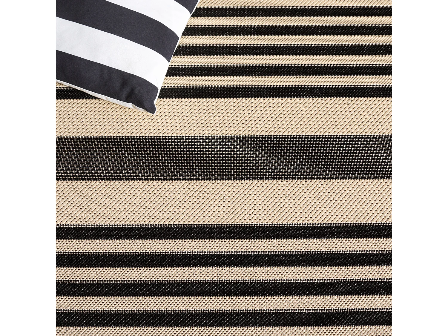 Tapis Noir/Os 201 x 290 cm - Gemma