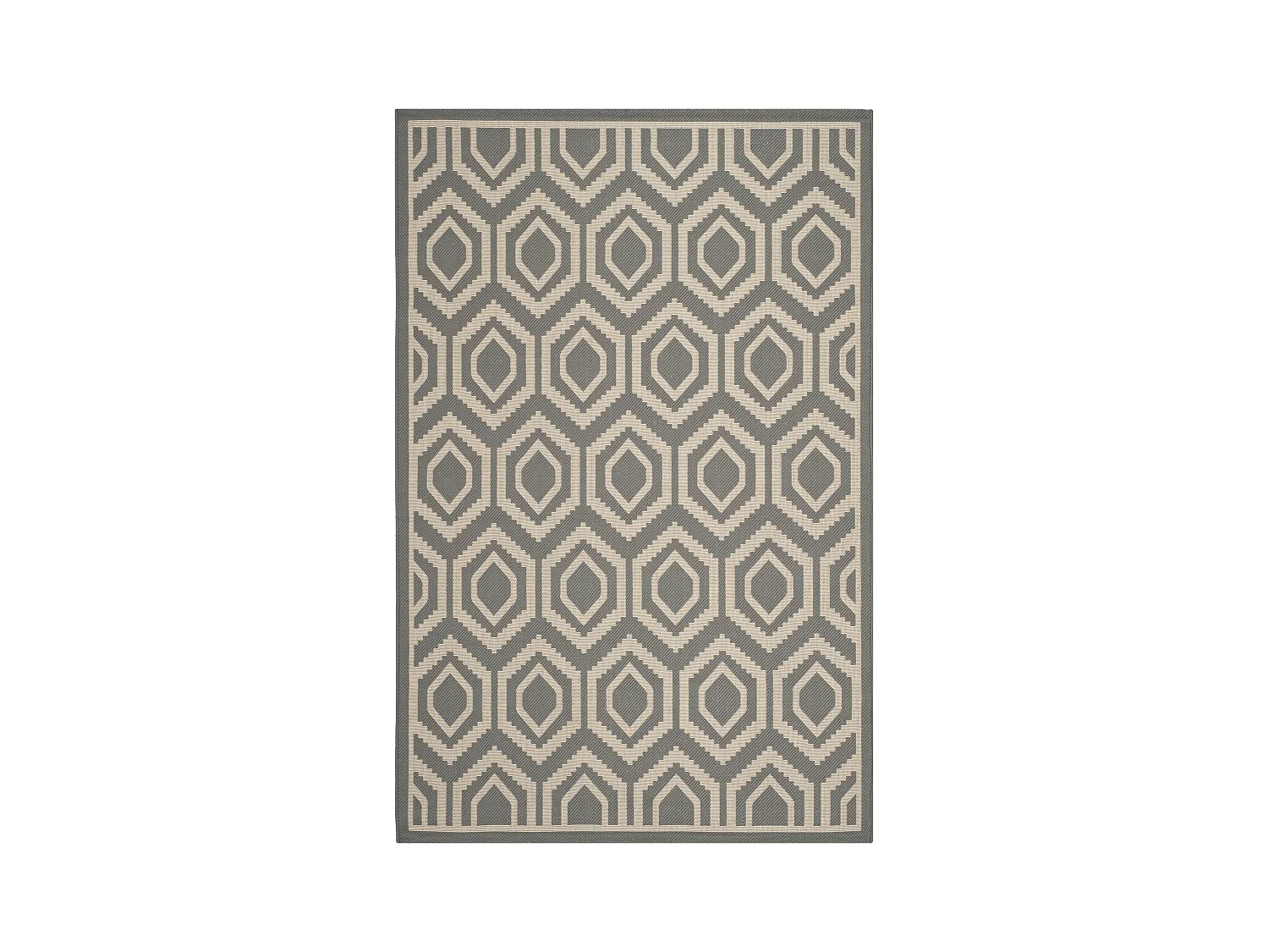 Tapis Gris/Neutre 160 X 231 cm - Zariah