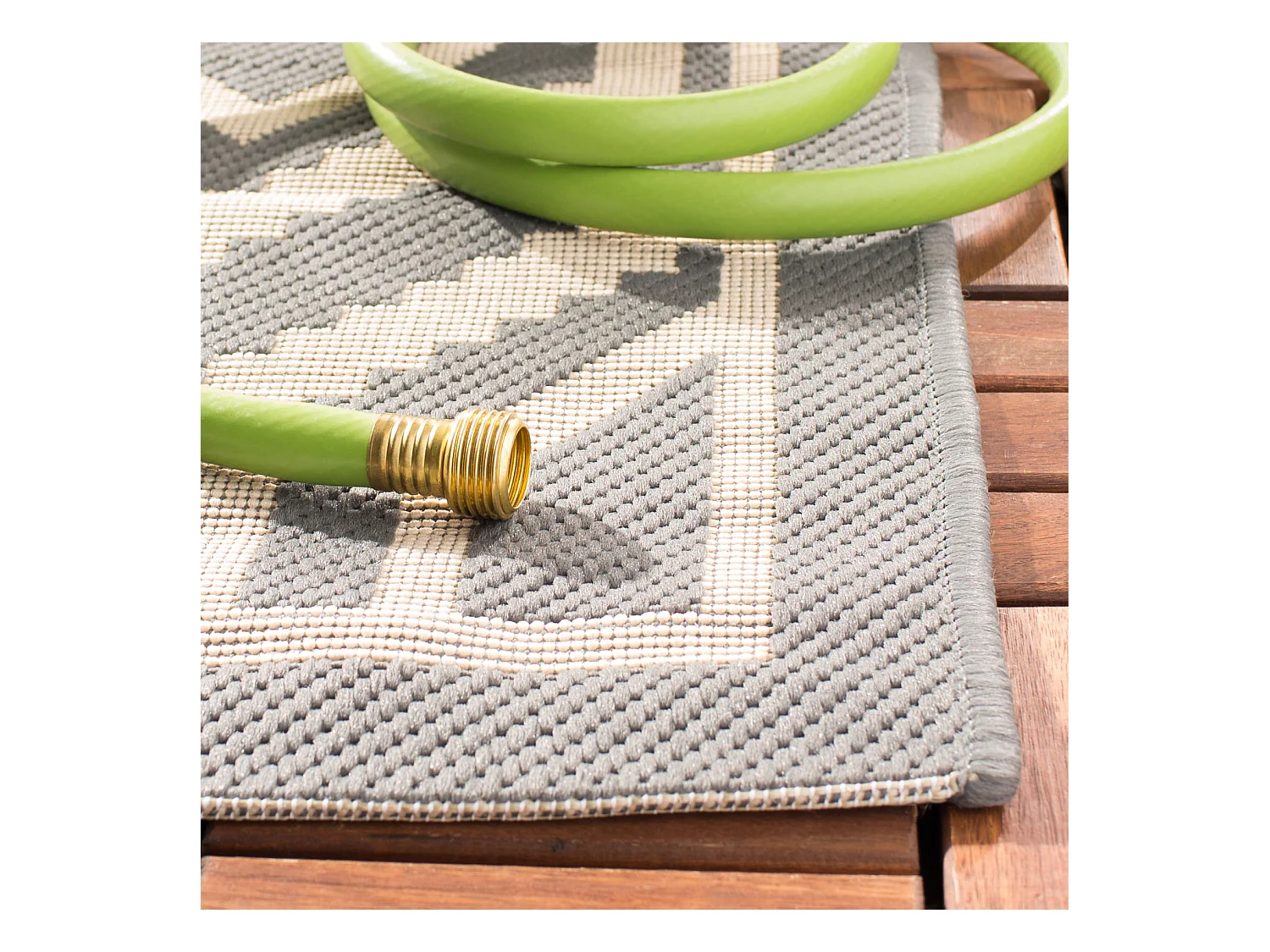 Tapis Gris/Neutre 160 X 231 cm - Zariah