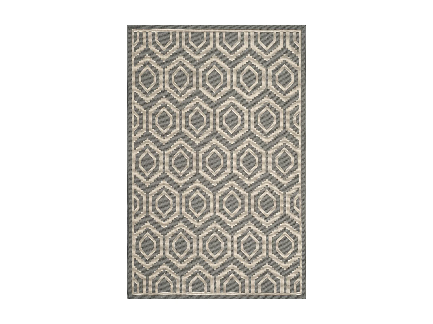 Tapis Gris/Neutre 160 X 231 cm - Zariah