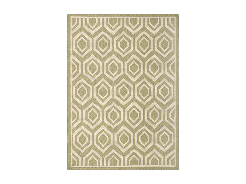 Tapis Vert/Neutre 160 X 231 cm - Zariah