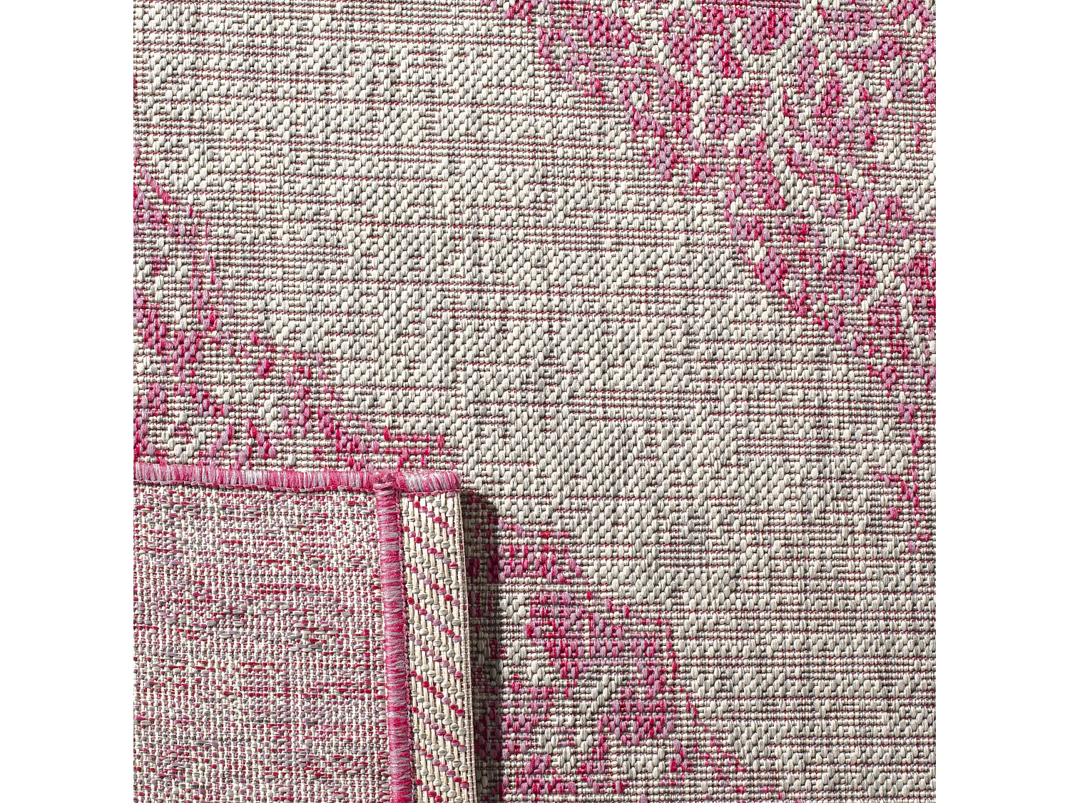 Tapis Gris/Rose 122 X 170 cm - Amira