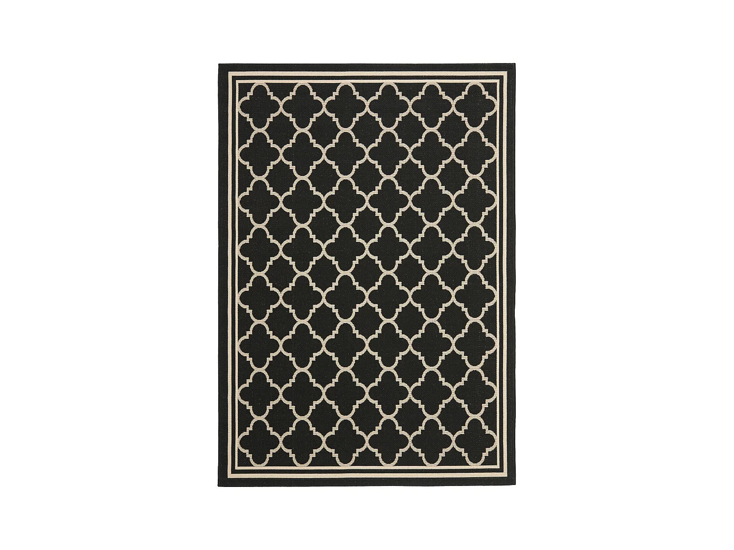 Tapis Noir/Neutre 160 X 231 cm - Bleeker