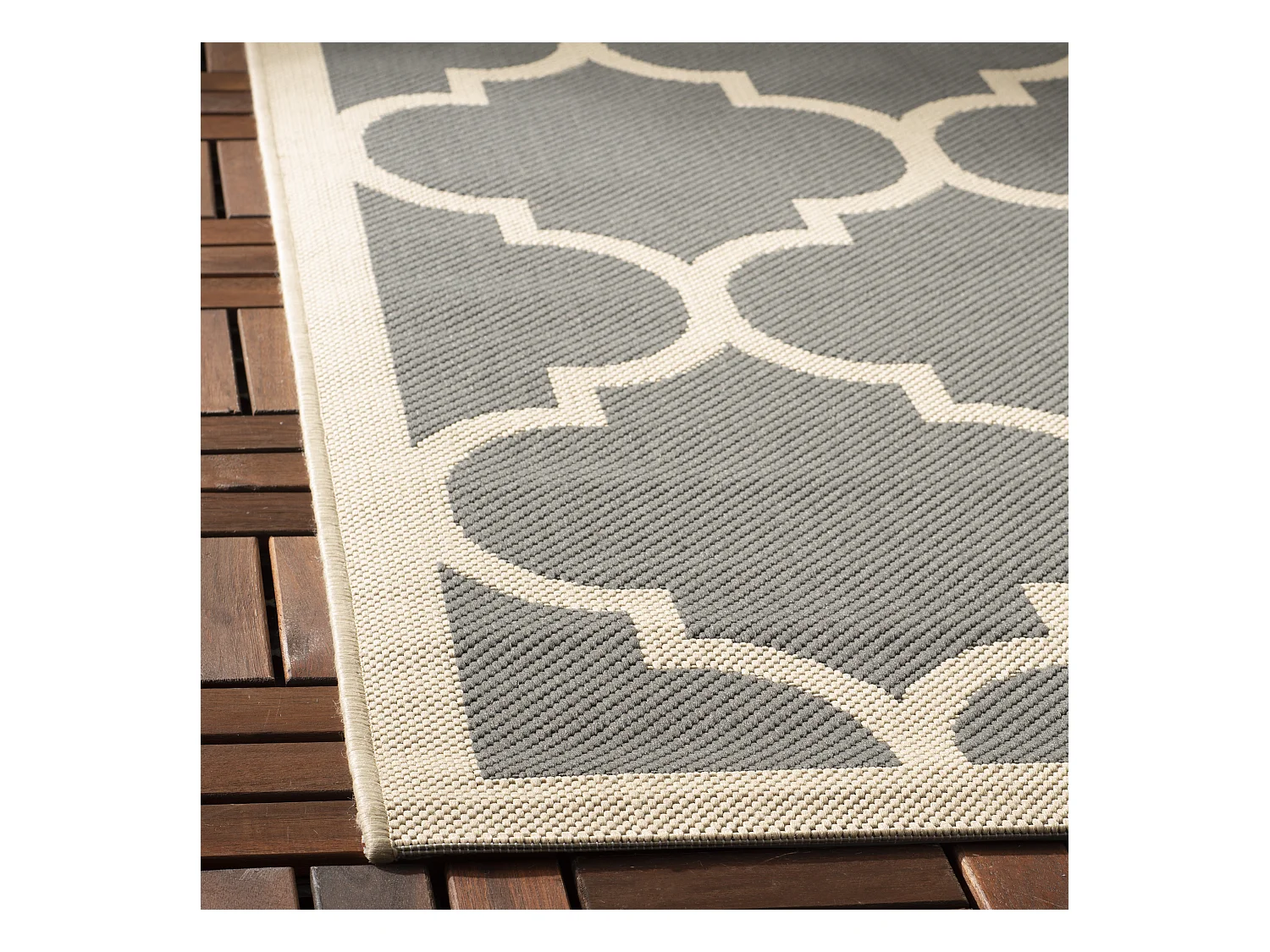 Tapis Gris/Neutre 79 X 152 cm - Arista