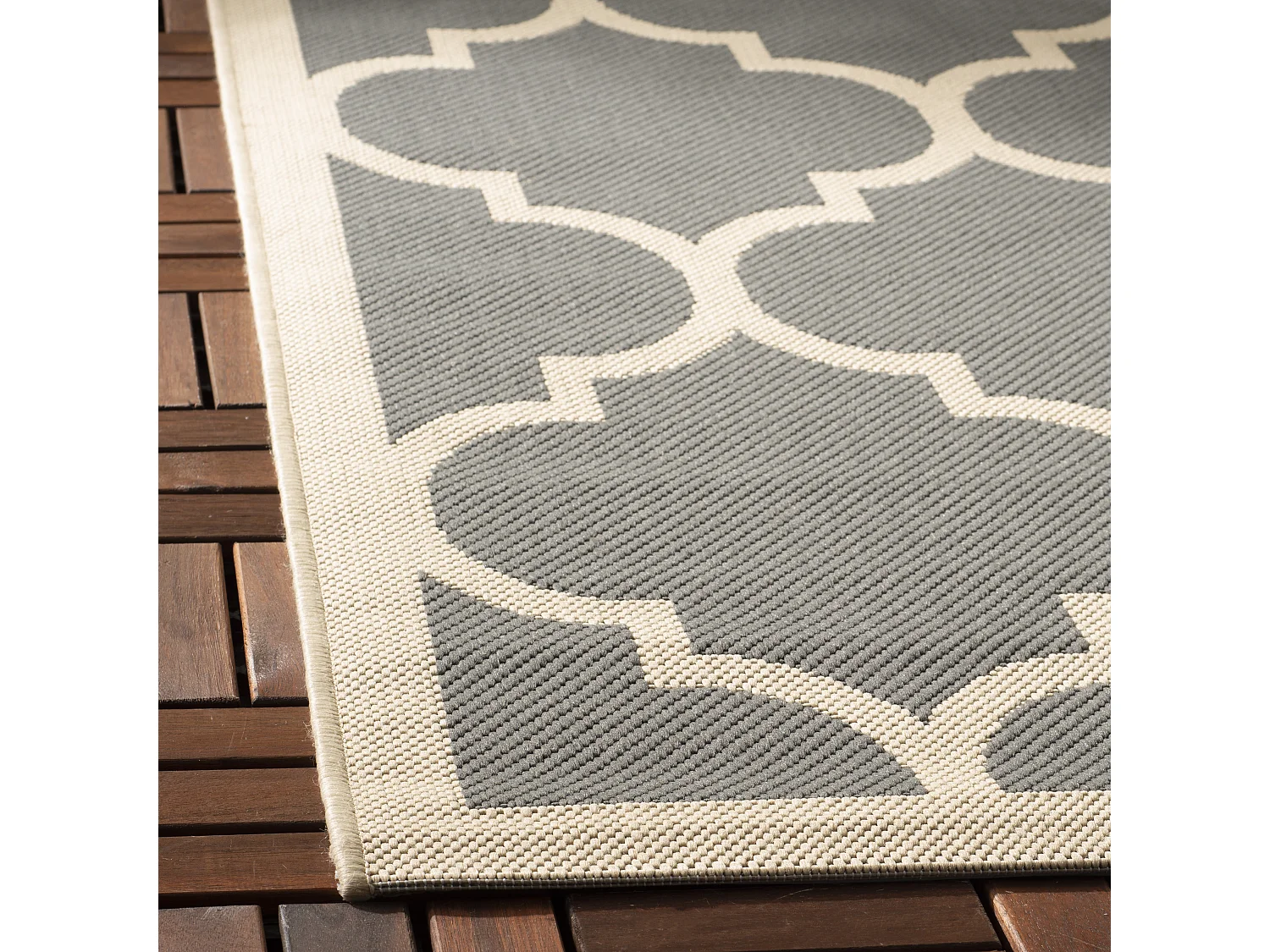 Tapis Gris/Neutre 79 X 152 cm - Arista