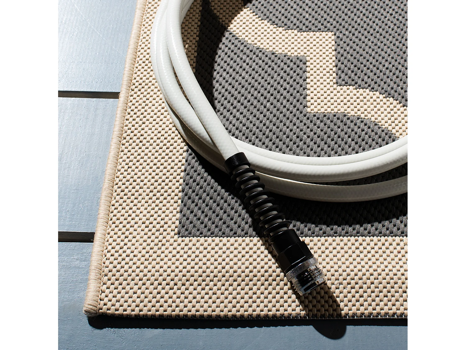 Tapis Gris/Neutre 79 X 152 cm - Arista