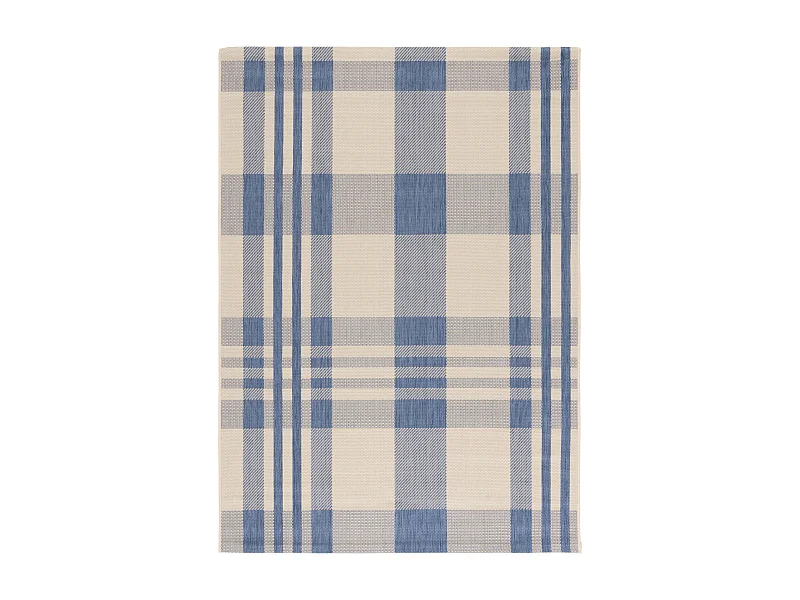 Tapis Neutre/Bleu 160 X 231 cm - Mendez