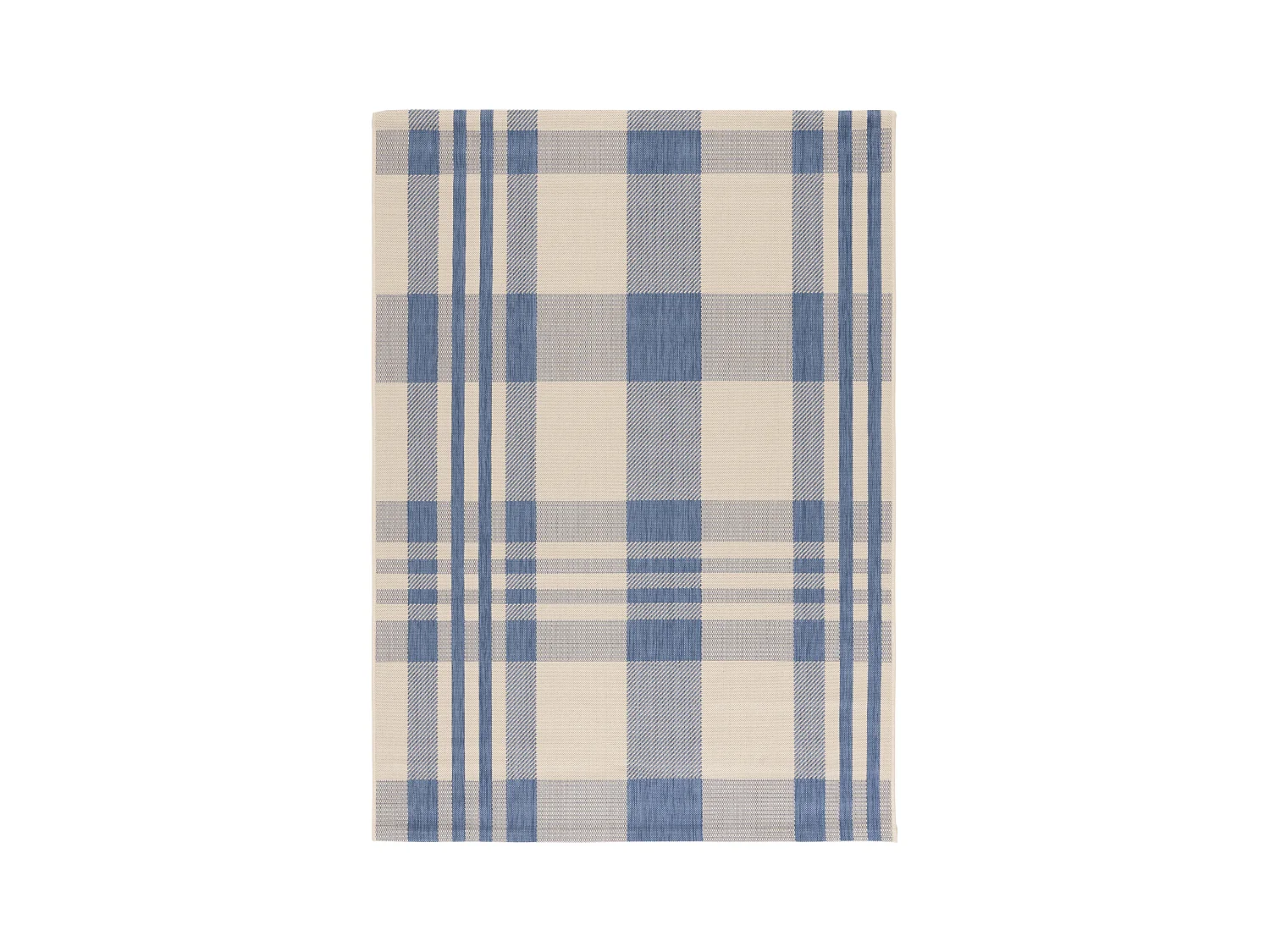 Tapis Neutre/Bleu 160 X 231 cm - Mendez