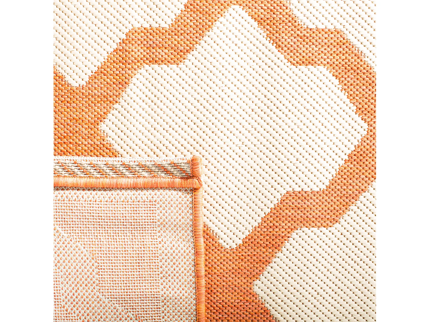 Tapis Neutre/Orange 201 X 290 cm - Samanna