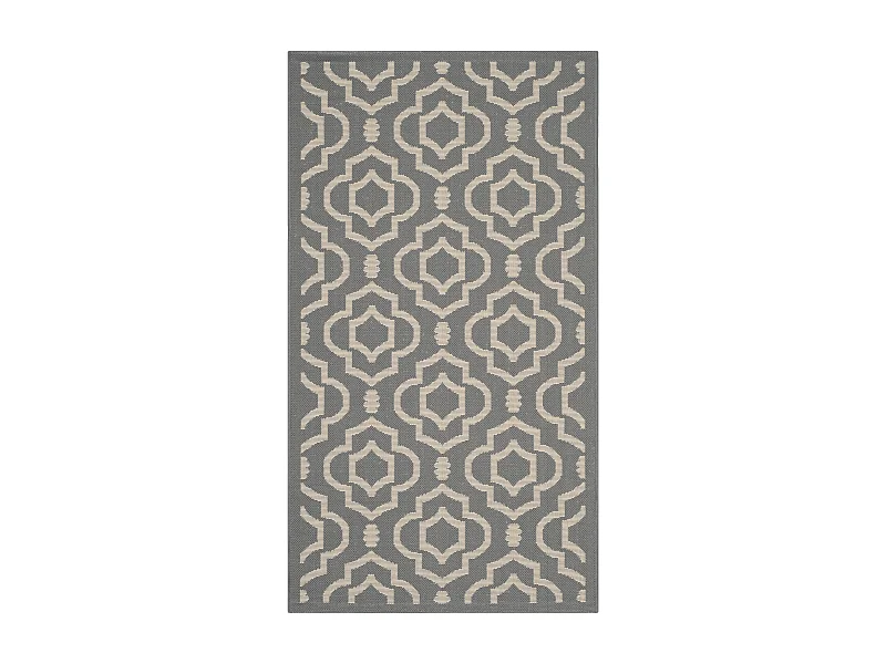 Tapis Gris/Neutre 79 X 152 cm - Mykonos