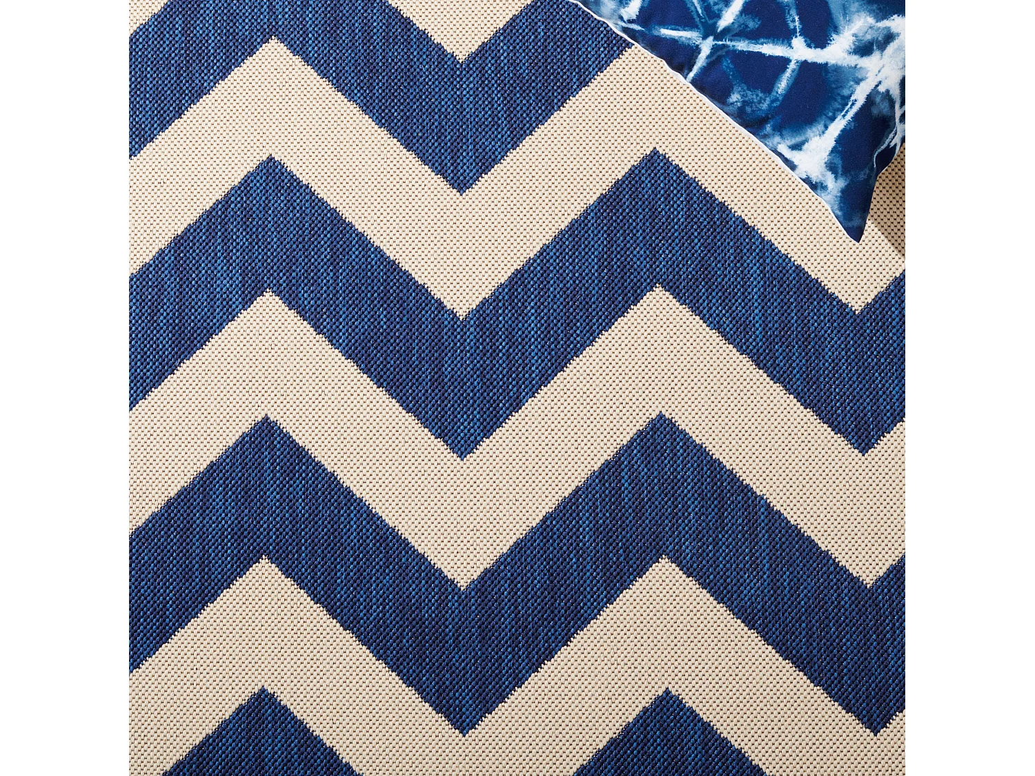 Tapis Bleu Marine/Neutre 122 X 170 cm - Chelsea