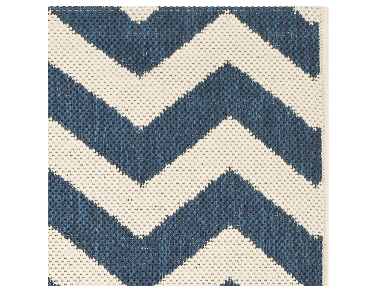 Tapis Bleu Marine/Neutre 122 X 170 cm - Chelsea