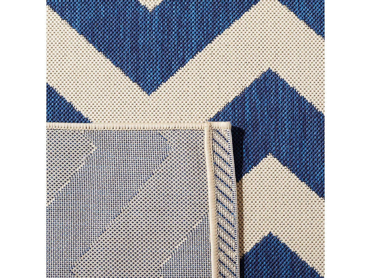 Tapis Bleu marine/Beige 122 x 170 cm - Chelsea