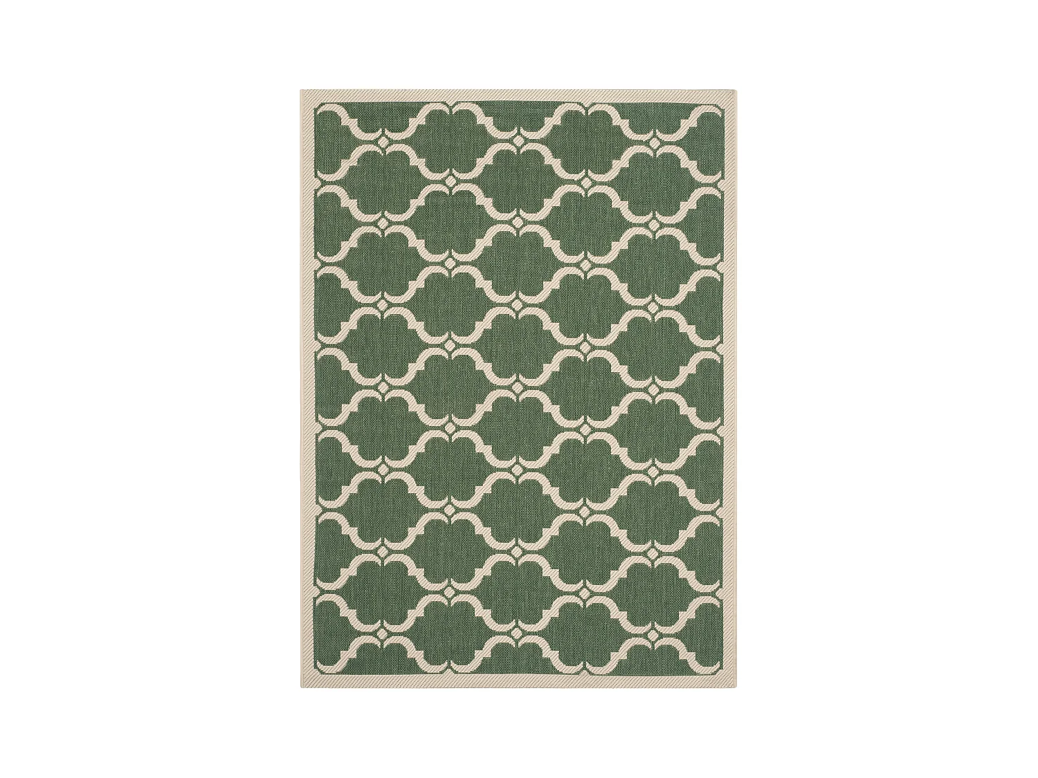 Tapis Vert/Neutre 122 X 170 cm - Lugano