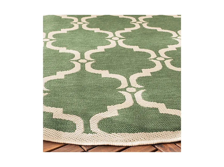 Tapis Vert/Neutre 122 X 170 cm - Lugano