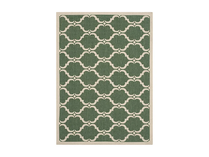 Tapis Vert/Neutre 122 X 170 cm - Lugano