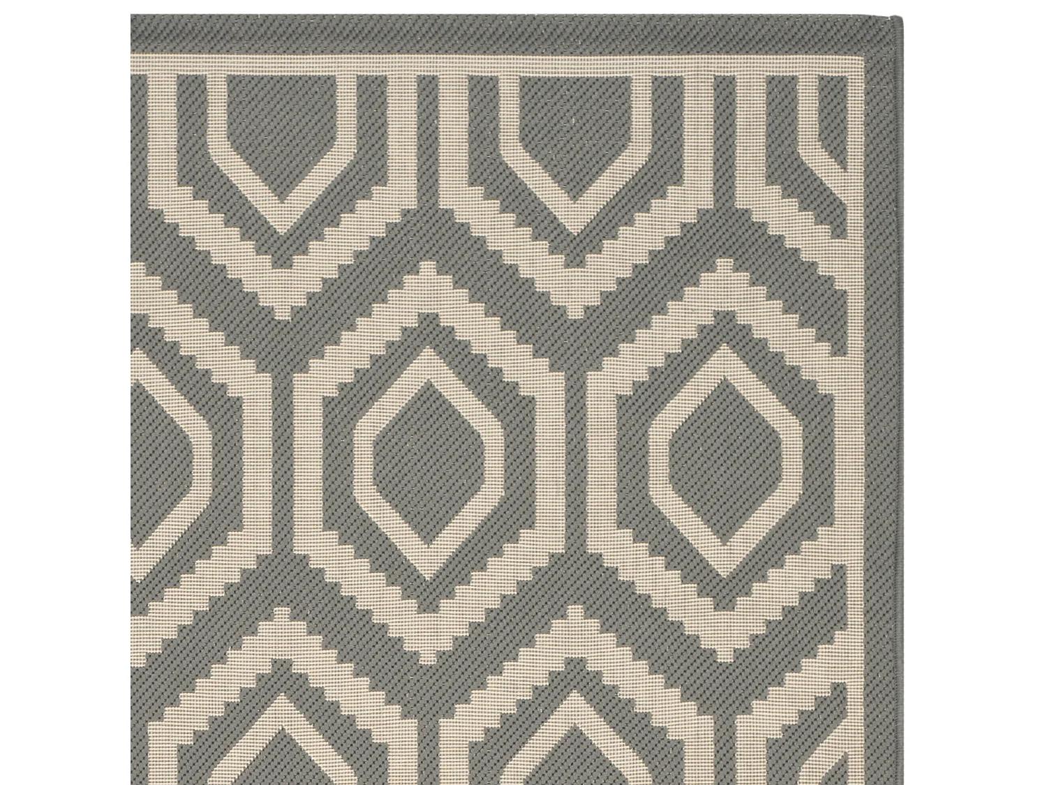 Tapis Gris/Neutre 122 X 170 cm - Zariah