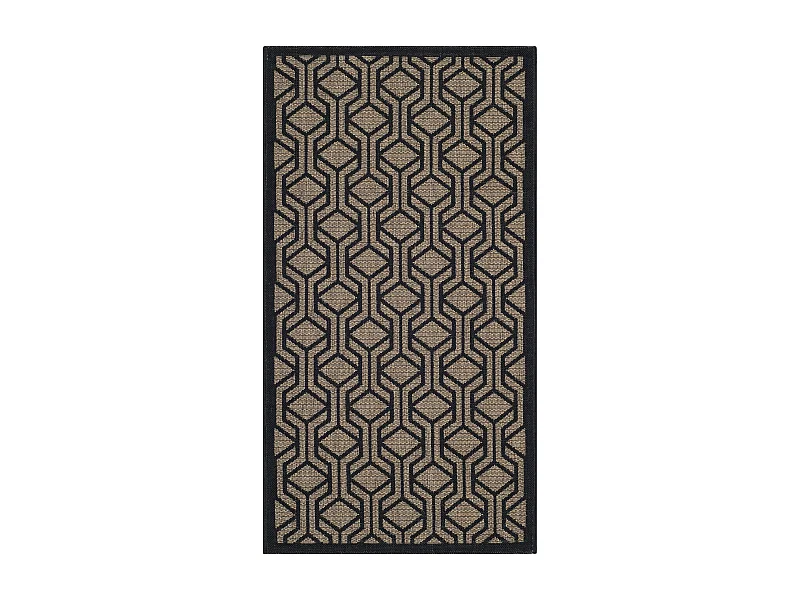 Tapis Marron/Noir 122 X 170 cm - Catalonia