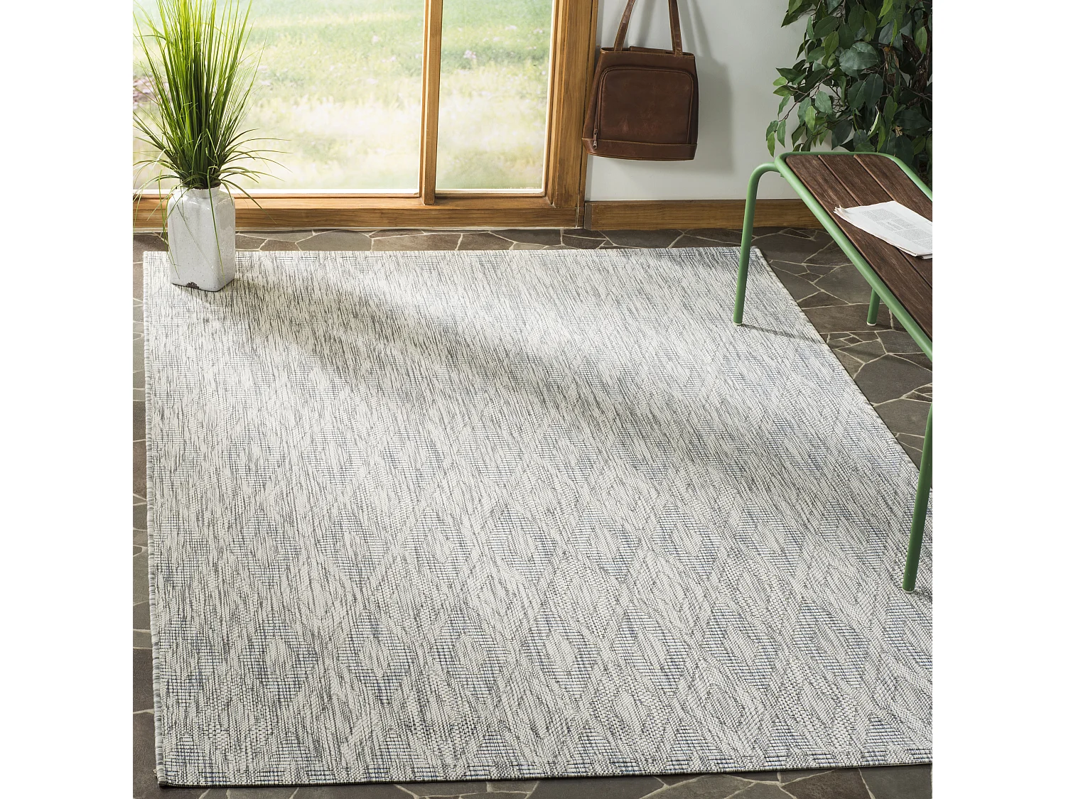 Tapis Gris 122 X 170 cm - Clementine