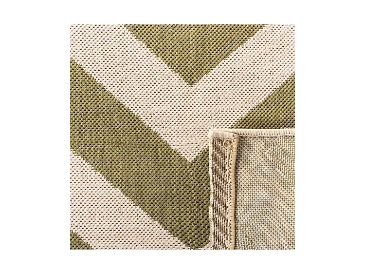 Tapis Vert/Neutre 79 X 152 cm - Chelsea