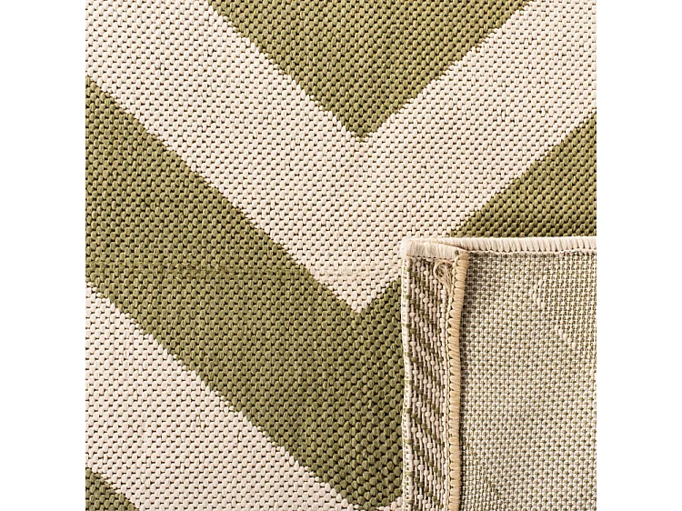 Tapis Vert/Neutre 79 X 152 cm - Chelsea