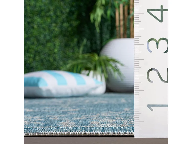 Tapis Bleu/Gris 79 X 152 cm - Mirabelle
