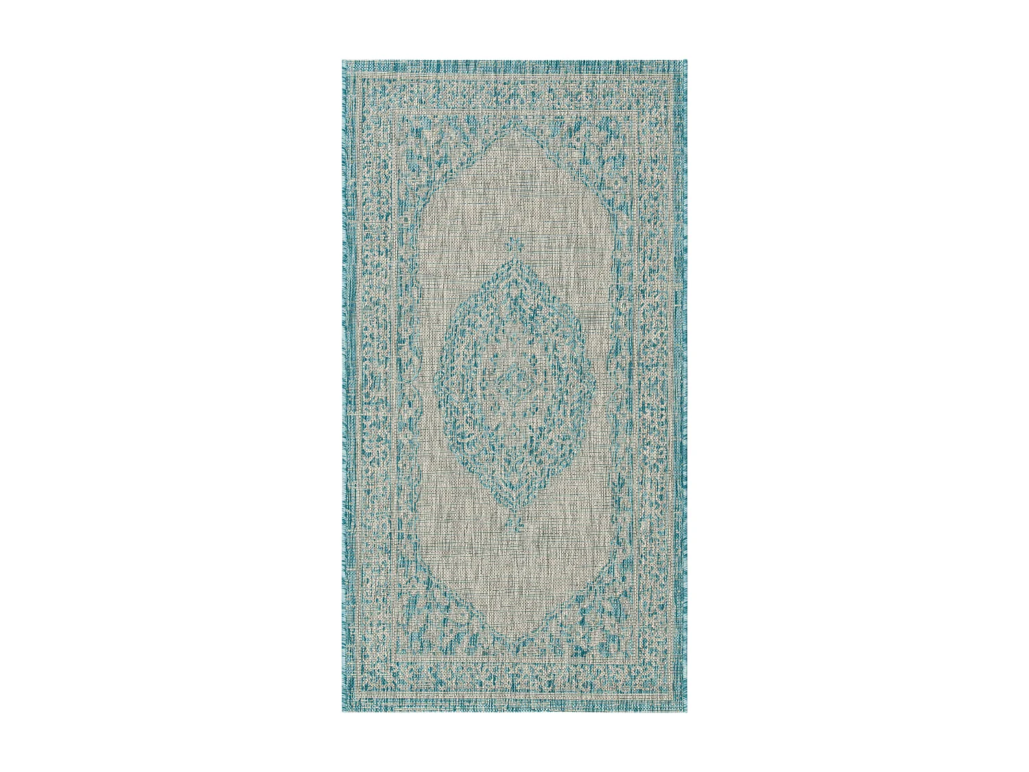 Tapis Gris/Bleu 122 X 170 cm - Amira