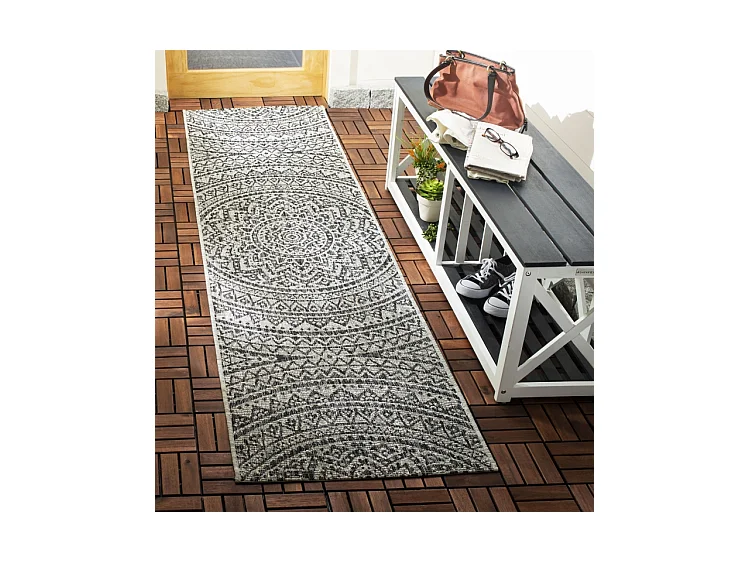 Tapis Gris/Noir 79 X 152 cm - Kalene