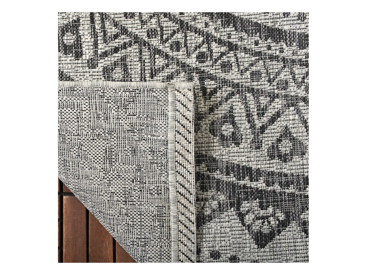 Tapis Gris/Noir 79 X 152 cm - Kalene