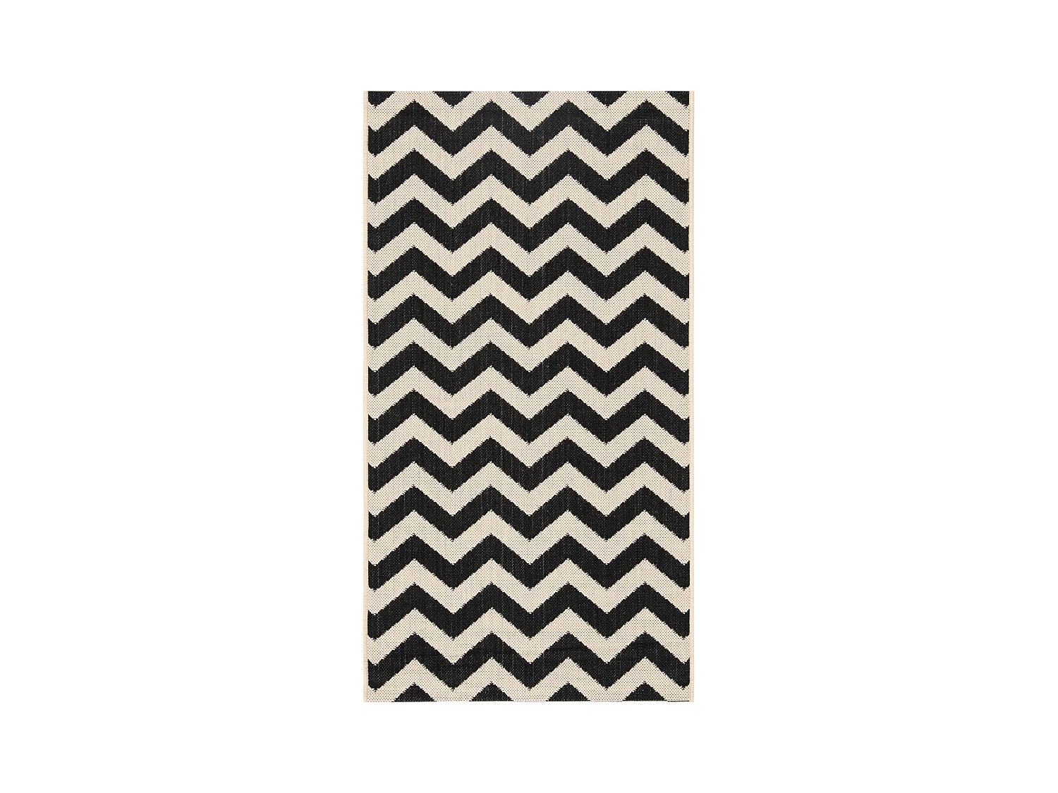 Tapis Noir/Neutre 122 X 170 cm - Chelsea