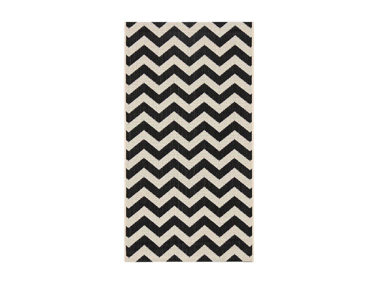 Tapis Noir/Neutre 122 X 170 cm - Chelsea