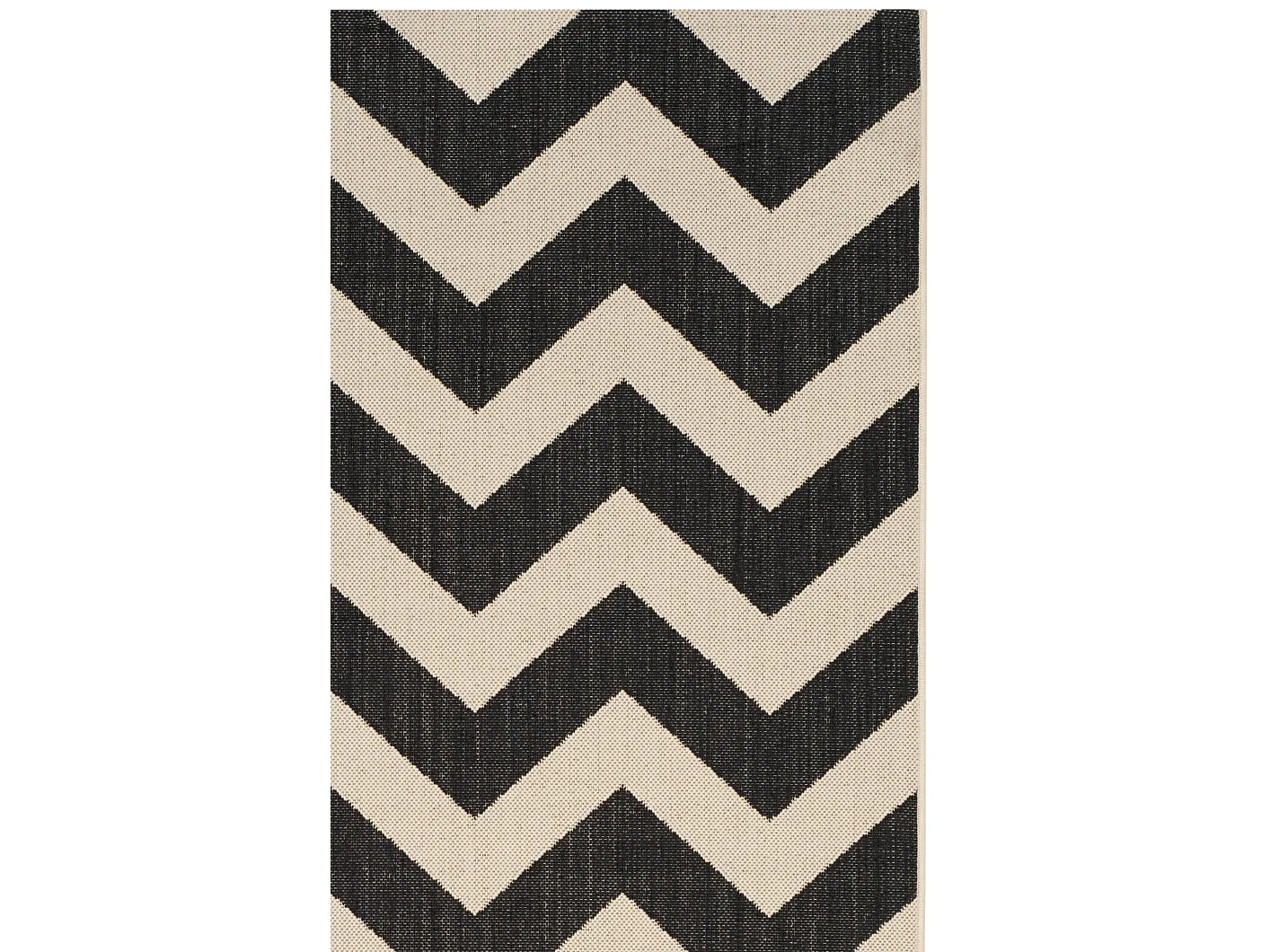 Tapis Noir/Neutre 122 X 170 cm - Chelsea