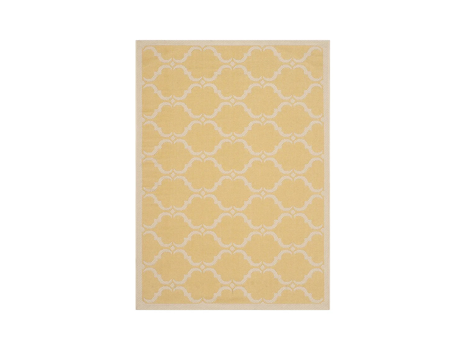 Tapis Jaune/Neutre 122 X 170 cm - Lugano