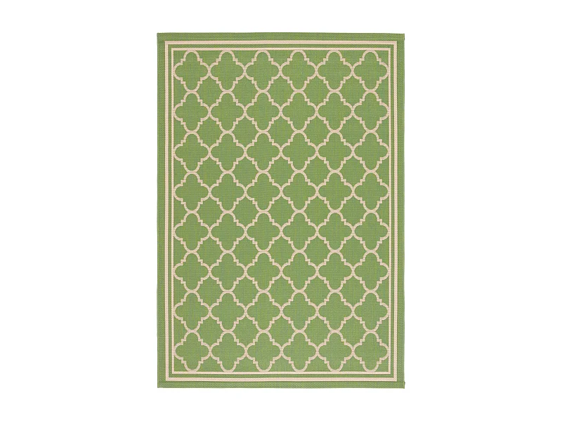 Tapis Vert/Neutre 160 X 231 cm - Bleeker