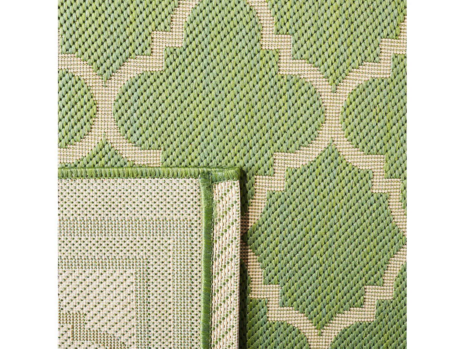 Tapis Vert/Neutre 160 X 231 cm - Bleeker