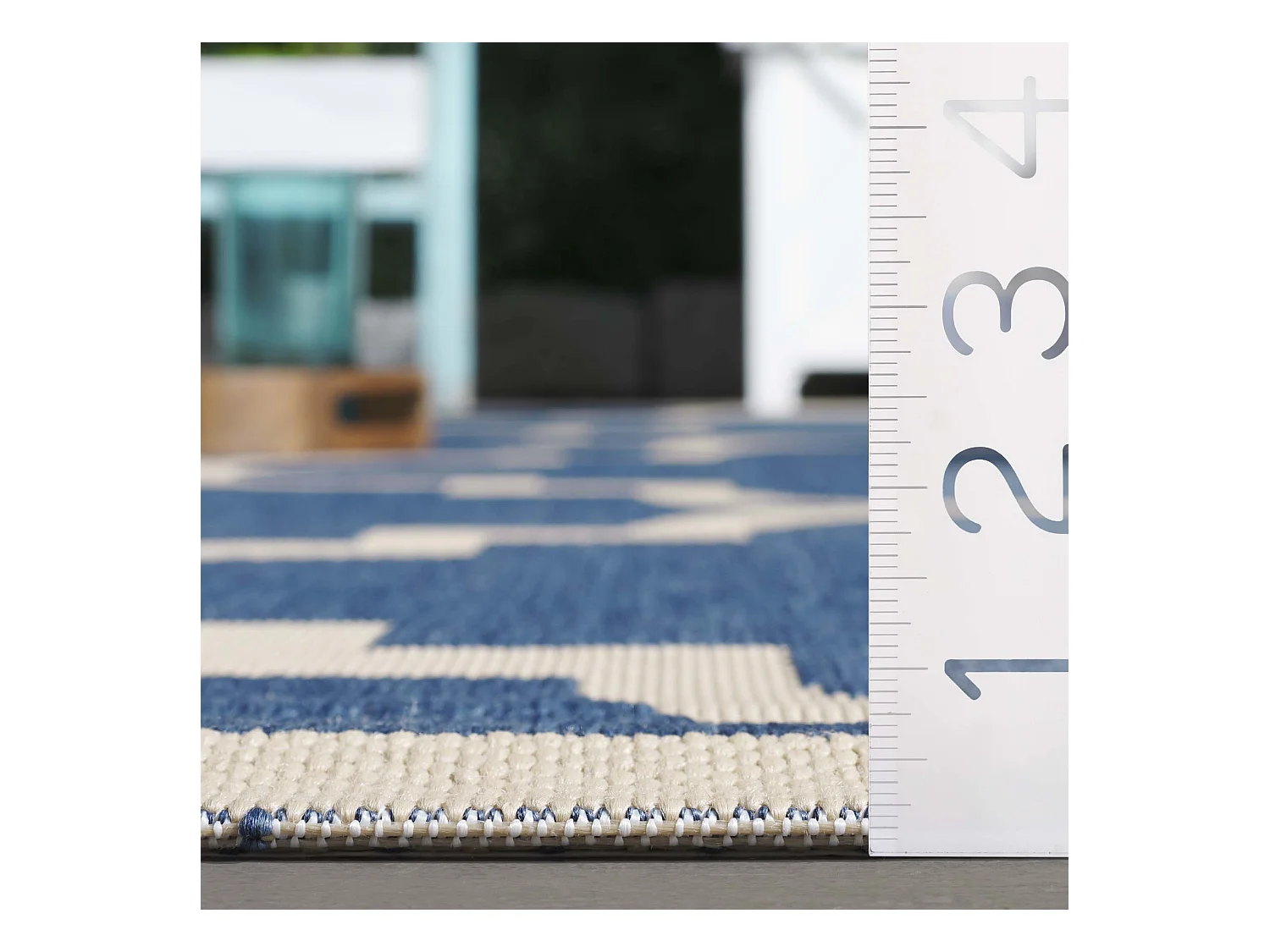 Tapis Bleu/Neutre 160 X 231 cm - Jojo