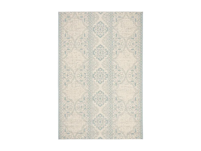 Tapis Bleu/Neutre 91 X 152 cm - Borano