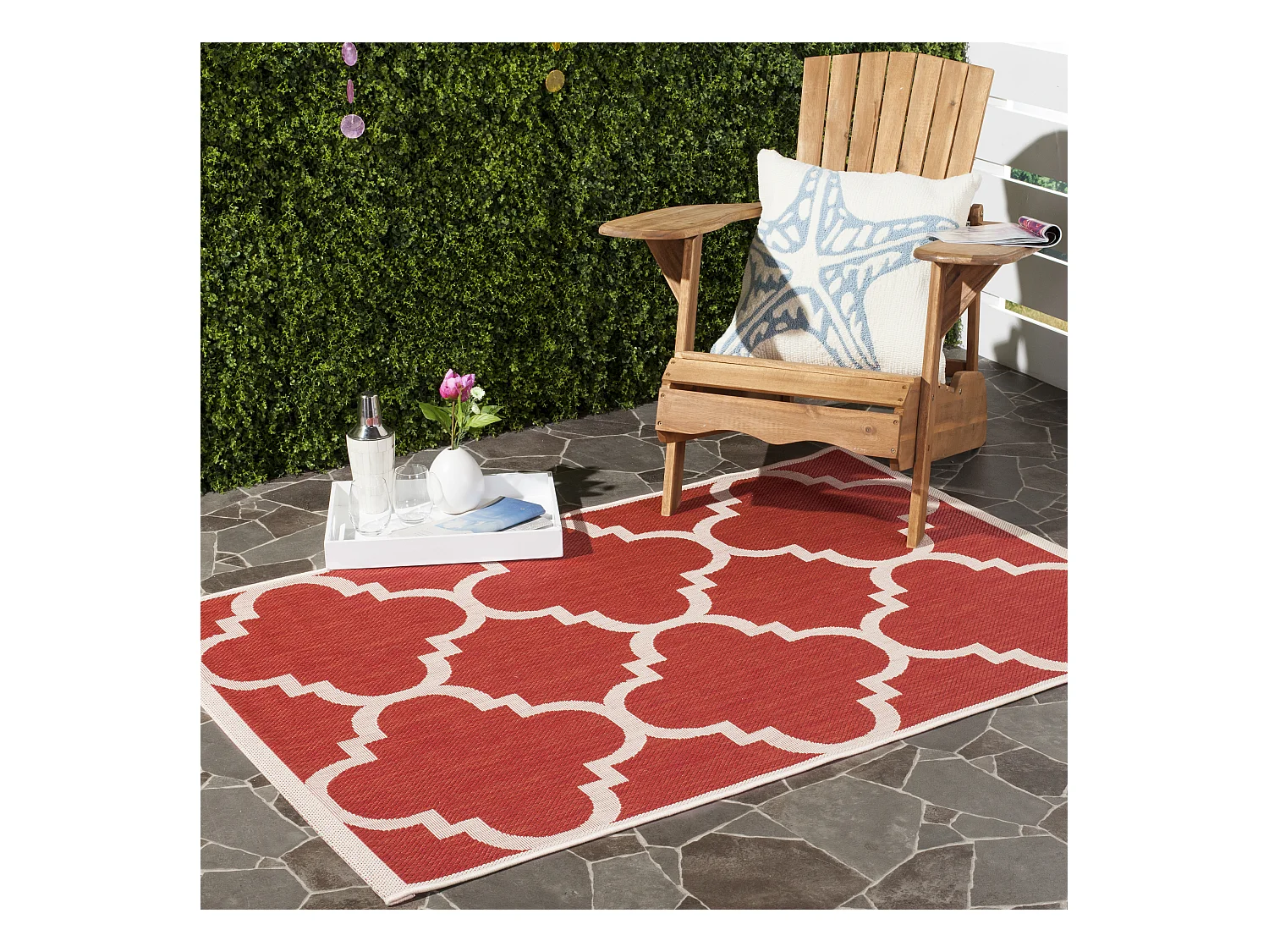 Tapis Rouge 122 X 170 cm - Jojo