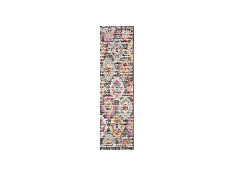 Tapis Gris/Multicolore 69 X 244 cm - Lotte