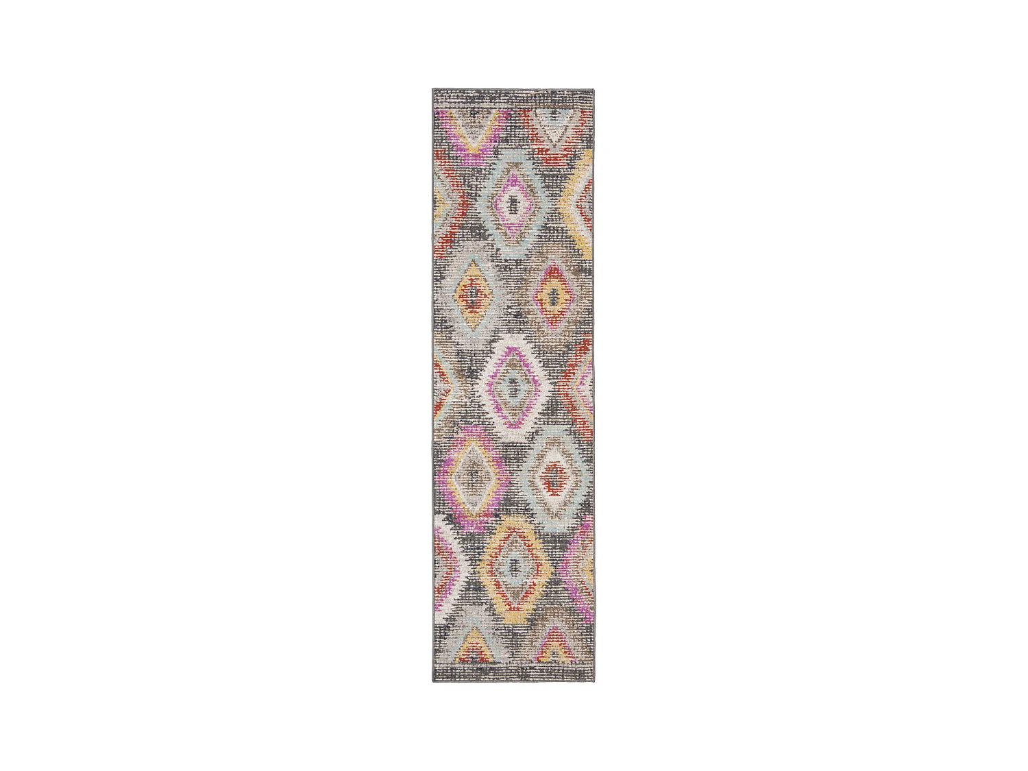 Tapis Gris/Multicolore 69 X 244 cm - Lotte
