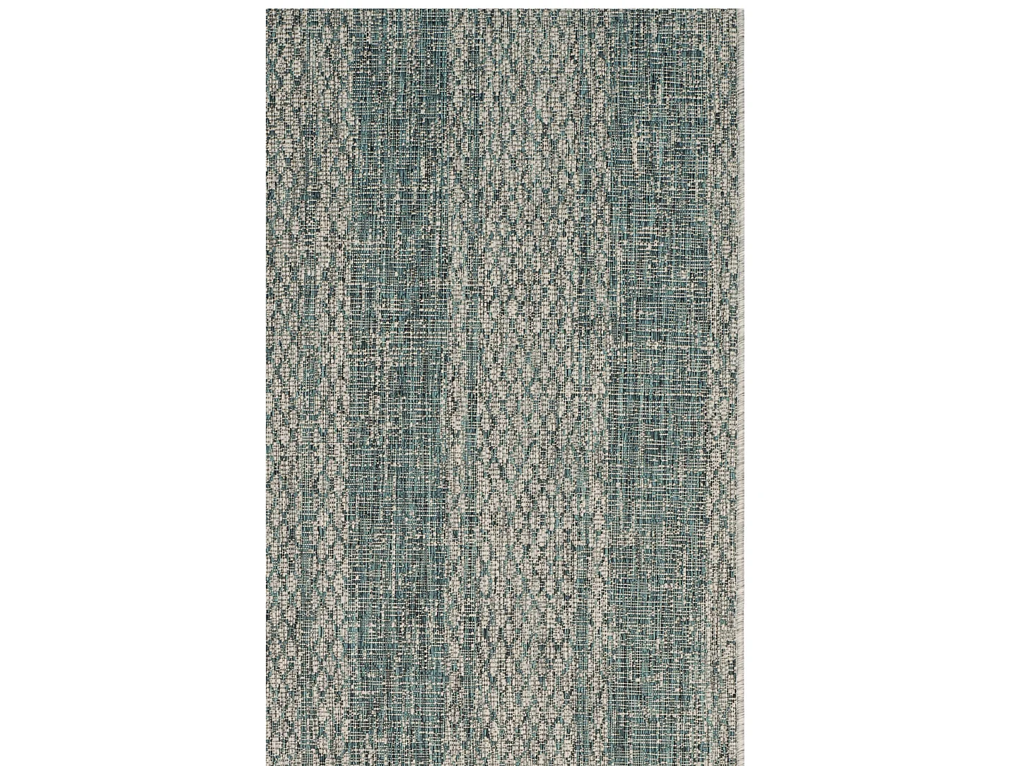 Tapis Gris/Bleu 79 X 152 cm - Rafal