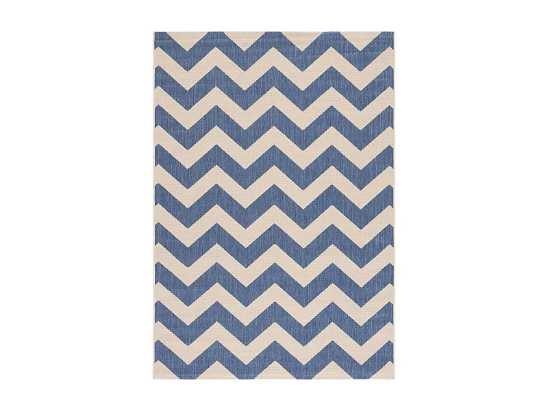 Tapis Bleu/Neutre 160 X 231 cm - Chelsea