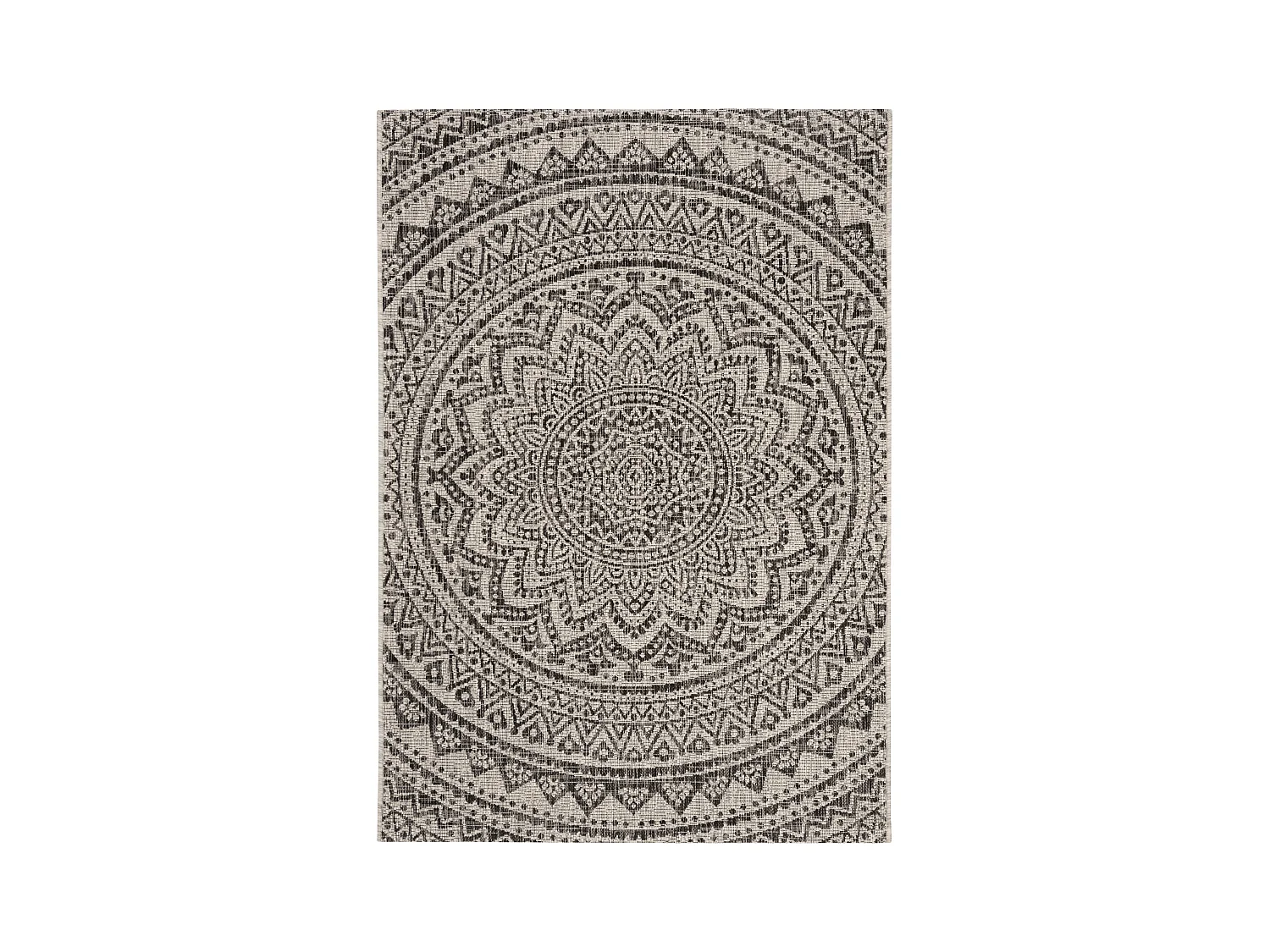 Tapis Gris/Noir 122 X 170 cm - Kalene