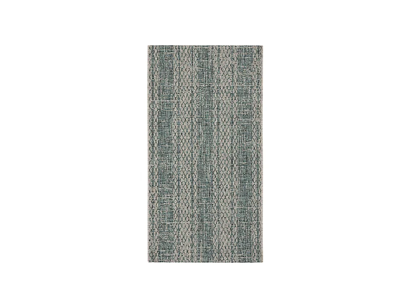 Tapis Gris/Bleu 122 X 170 cm - Rafal