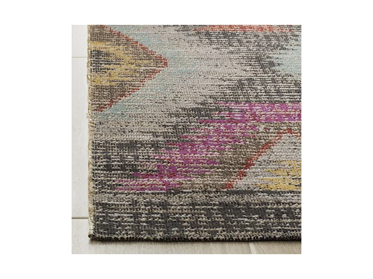 Tapis Gris/Multicolore 155 X 229 cm - Lotte